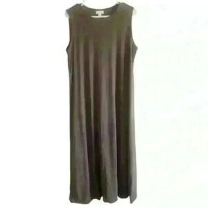 J. Jill Pure Jill Mauve/Gray Ribbed Dress Size large